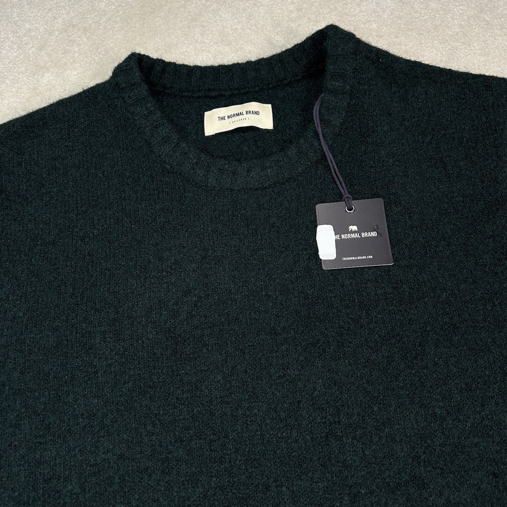 The Normal Brand Crewneck Sweater Men's XXL Pullover Heavy Knit